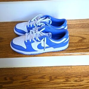 Nike Dunk Mens 12 Light Blue & White